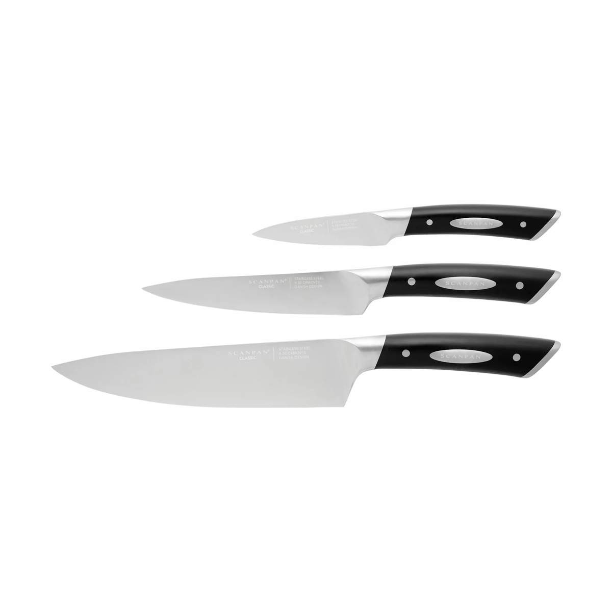 Scanpan Classic Knivsæt - 3 Dele