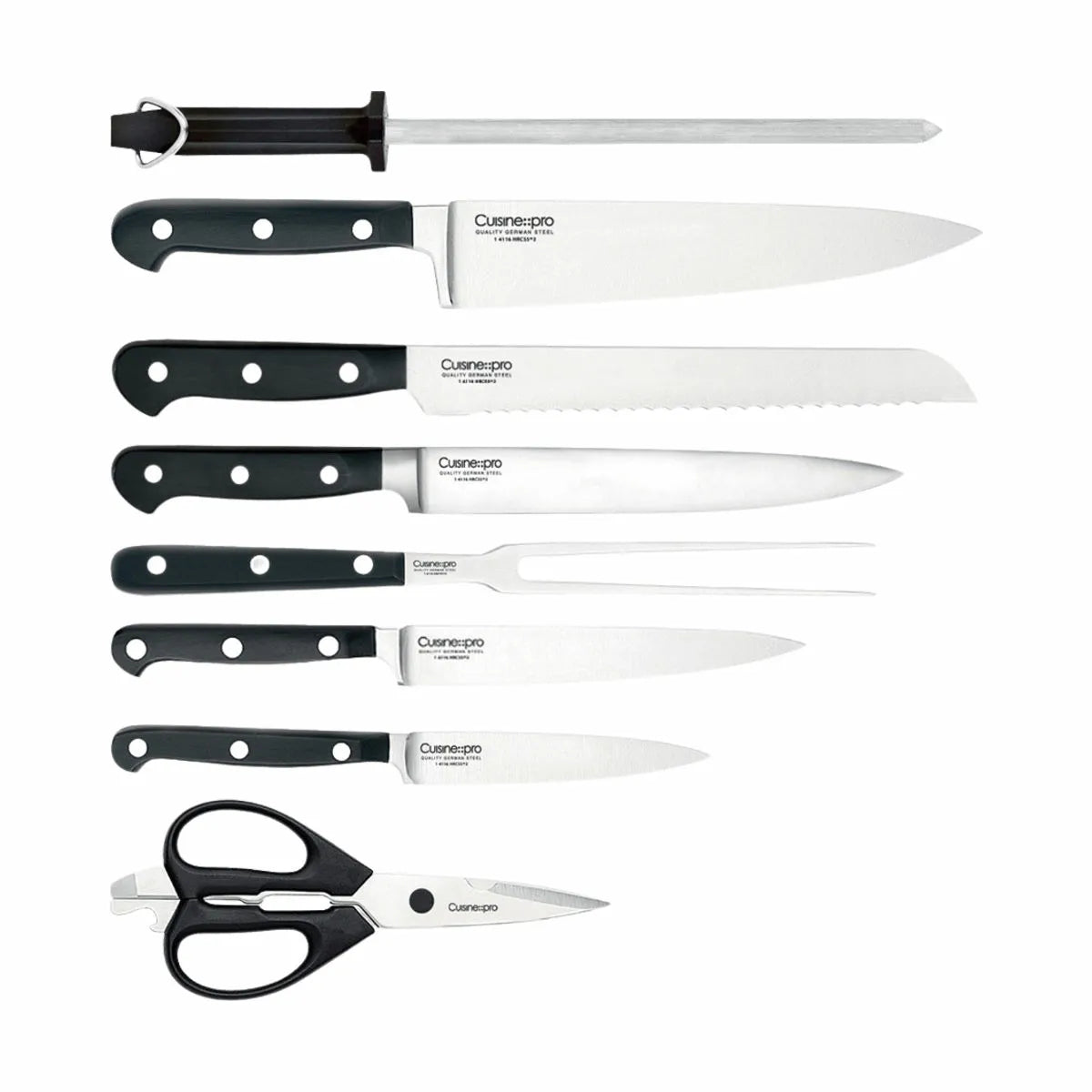 Sabre™ Knivblok - 9 Dele
