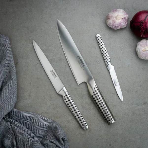 Global Classic G-551524 Knivsæt - 3 Dele