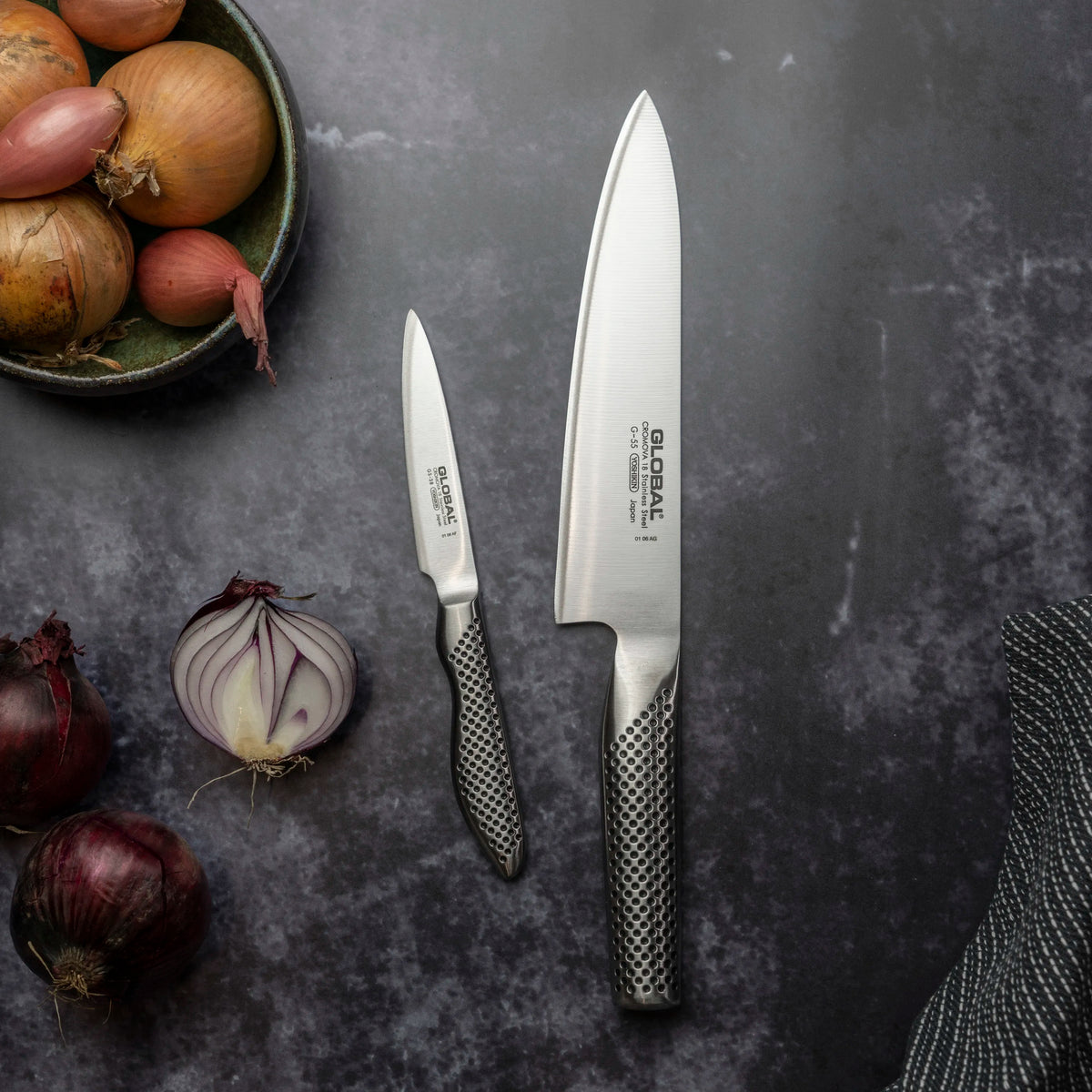 Global Knivsæt G-55/GS-38 - 2 Dele