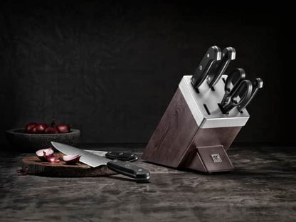 Zwilling Gourmet Knivsæt I Blok - 7 Dele