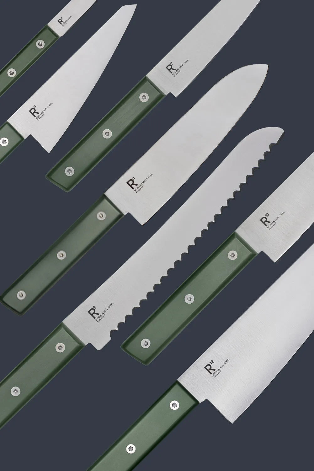  Resolution Knivsæt - 7 Dele