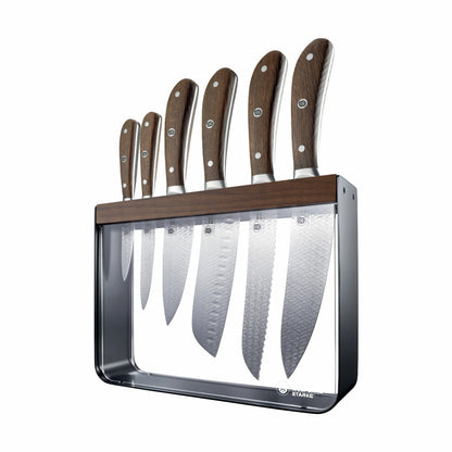  WOLFGANG STARKE™ Harz Knivblok - 7 Dele