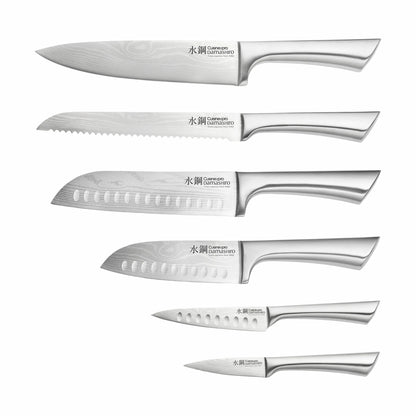  Damashiro® Mizu Knivblok - 7 Dele