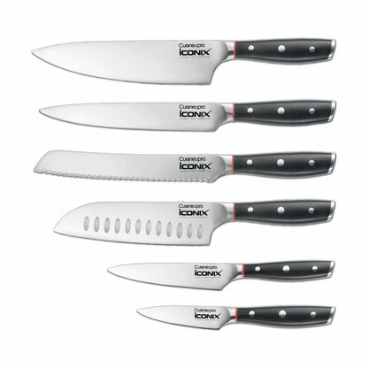  IconiX™ Straub Knivblok - 7 Dele