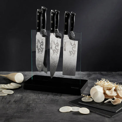  KIYOSHI™ Kiyo Knivblok - 7 Dele