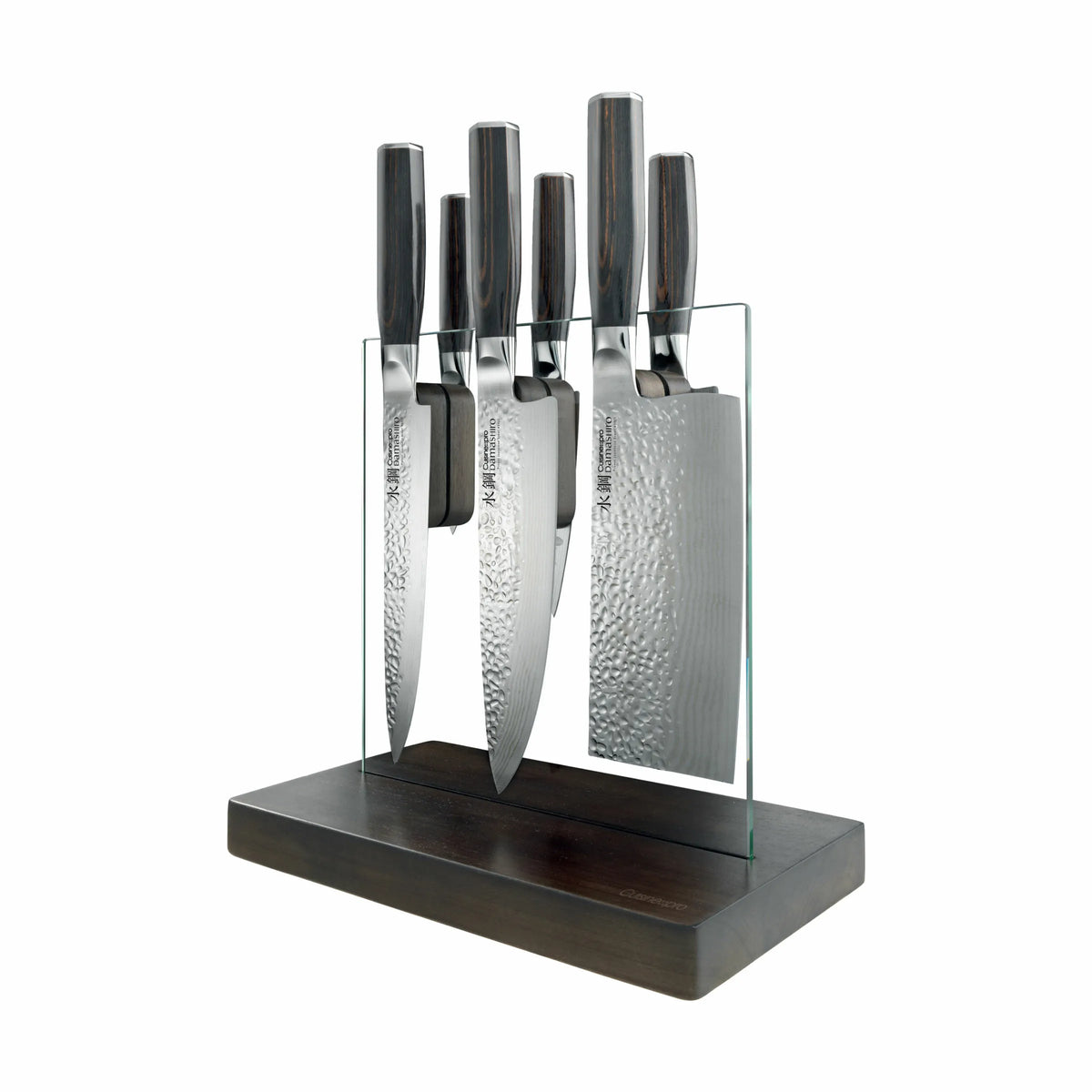  Damashiro® EMPEROR Hikari Knivblok - 7 Dele