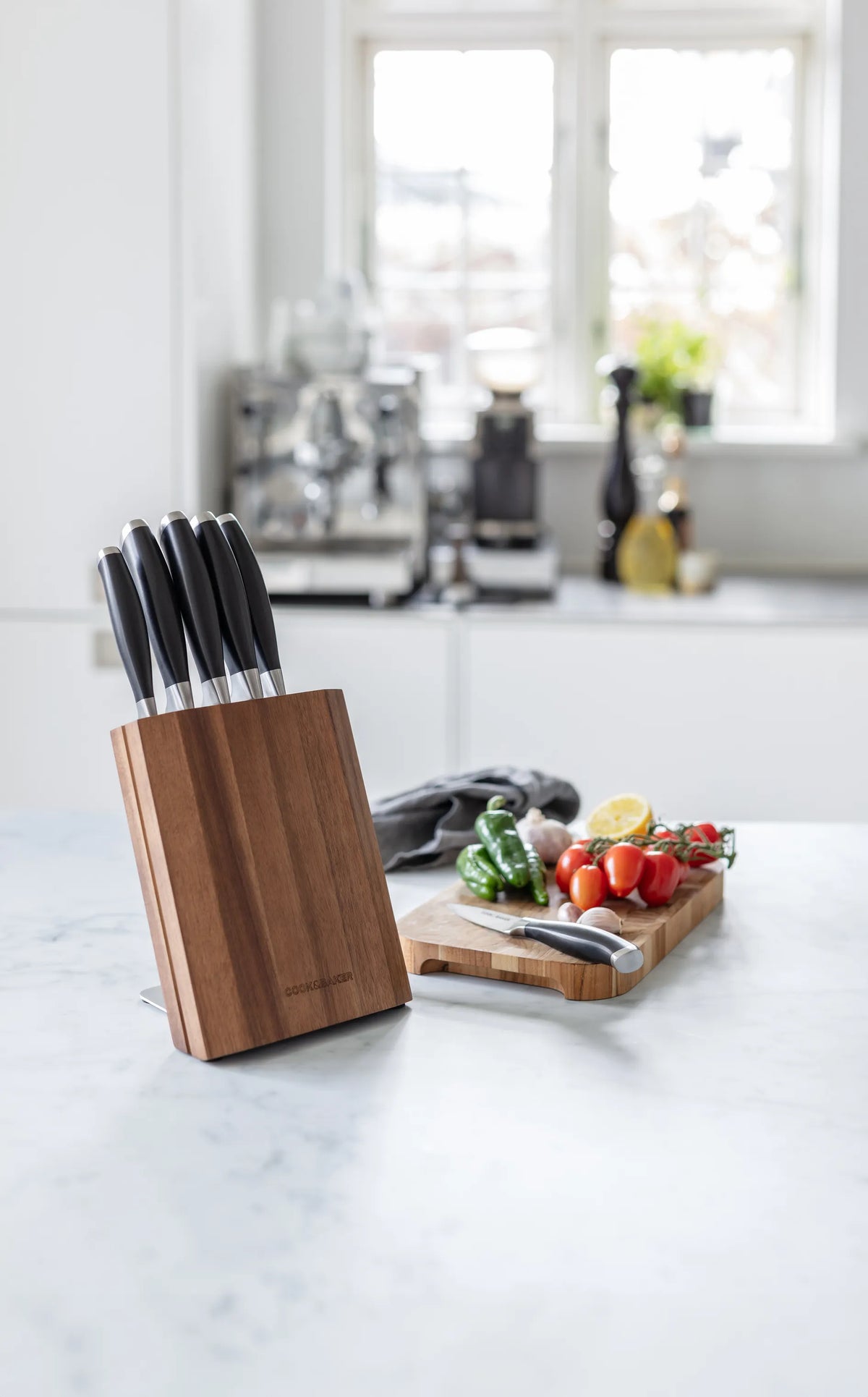  Knivblok Med 6 Knive