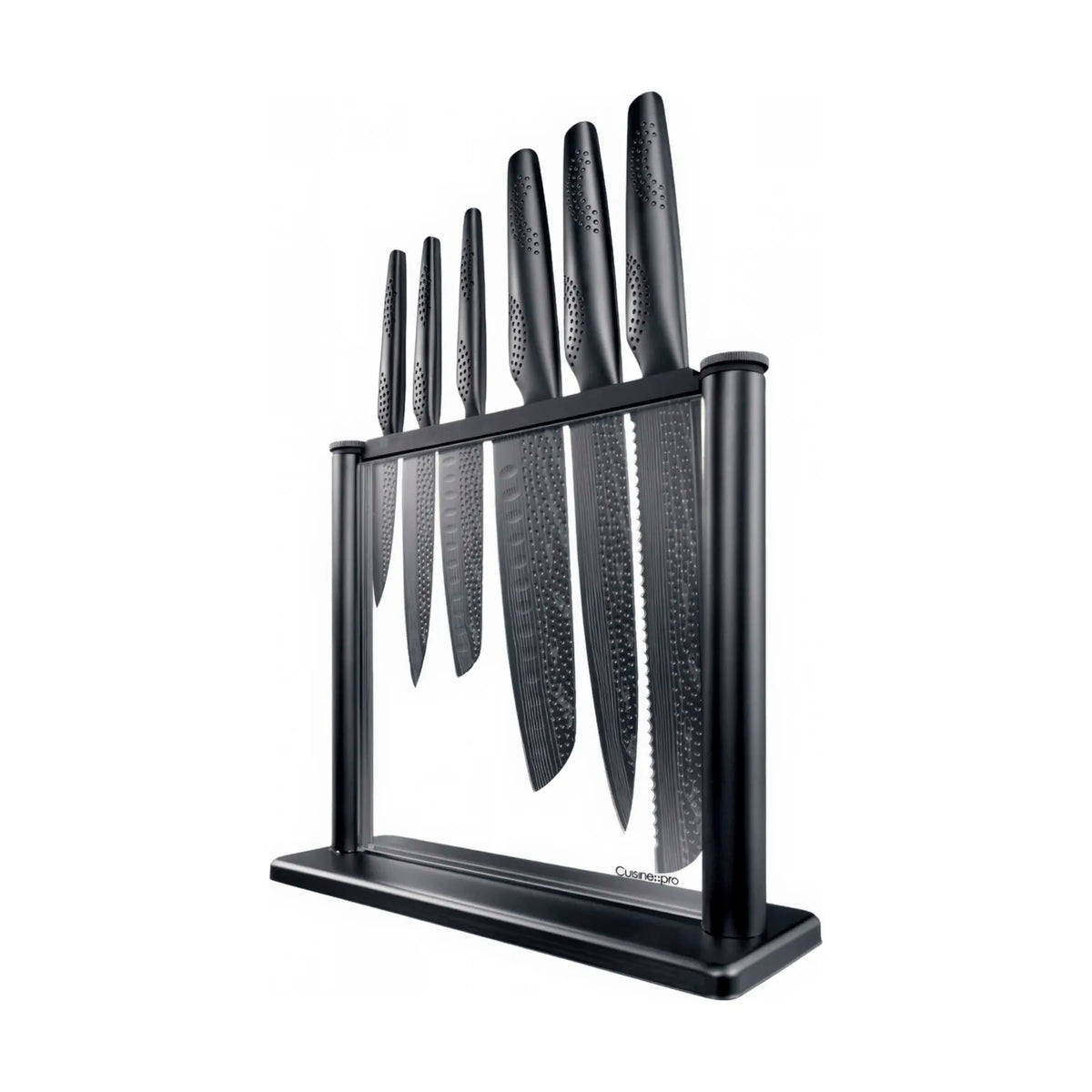  ID3® BLACK SAMURAI™ Gozen Knivblok - 7 Dele