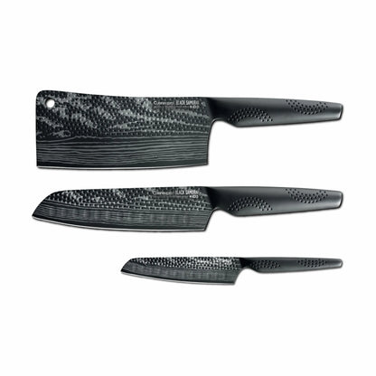  ID3® BLACK SAMURAI™ Knivsæt - 3 Dele