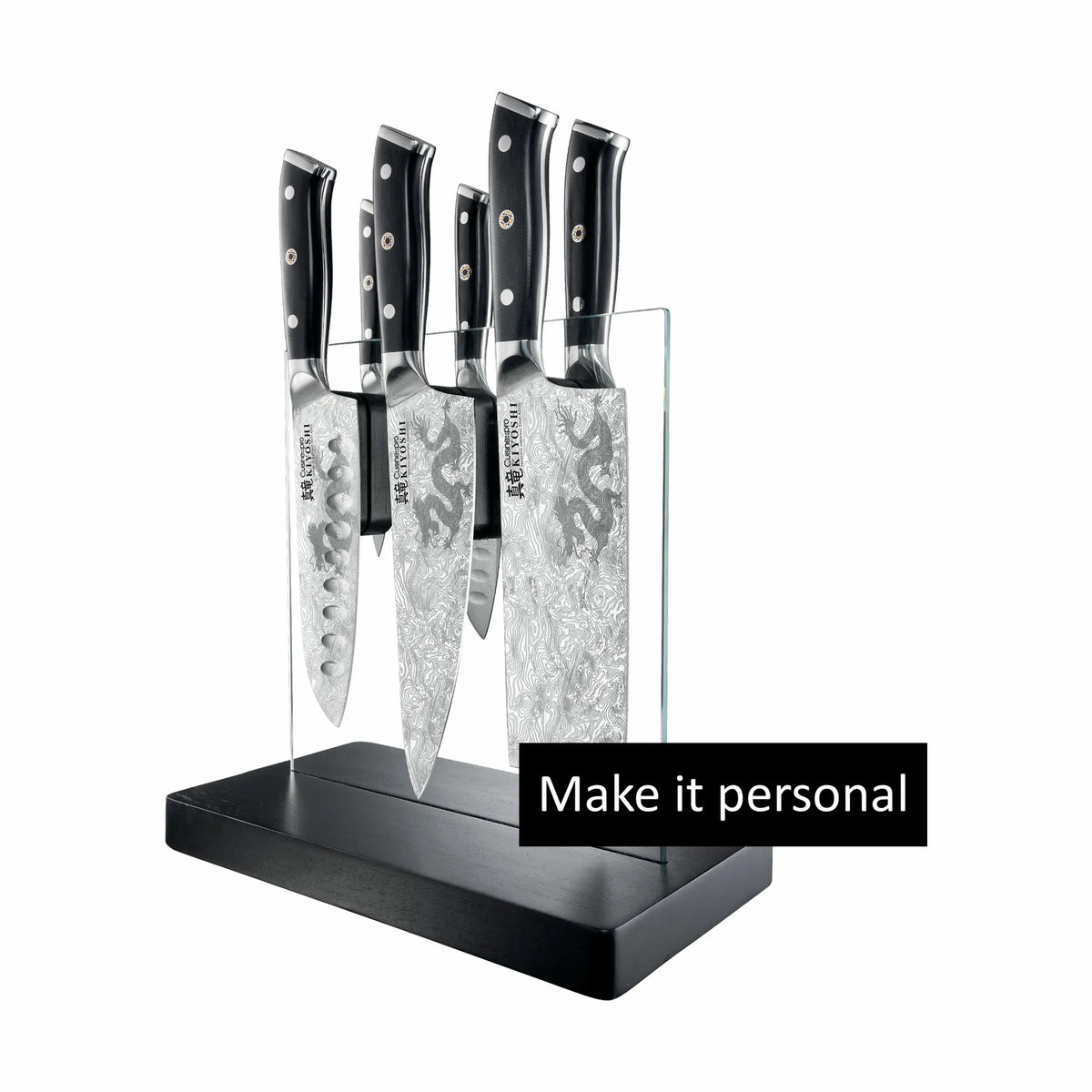  KIYOSHI™ Kiyo Knivblok - 7 Dele