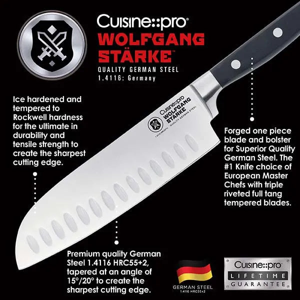  WOLFGANG STARKE™ Santokukniv
