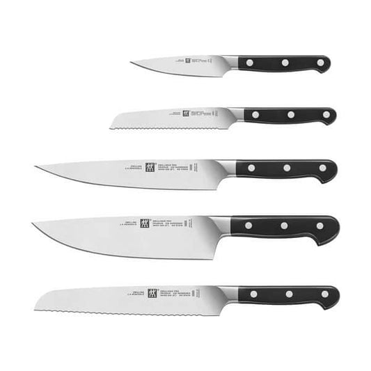 Zwilling Pro Knivsæt I Blok - 6 Dele
