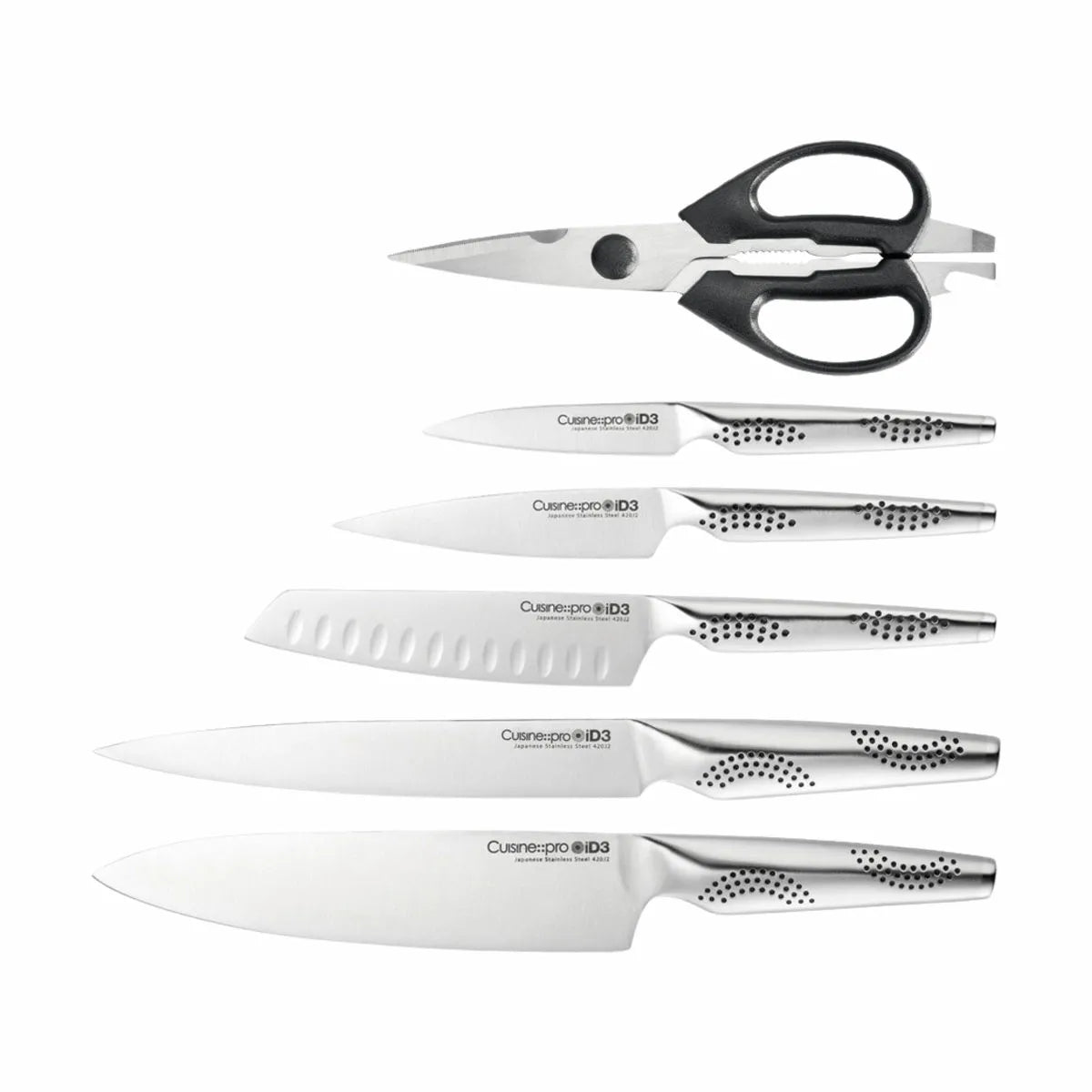  ID3® Tora Knivblok - 7 Dele