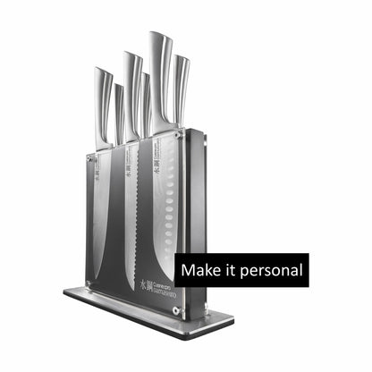  Damashiro® Kin Knivblok - 7 Dele