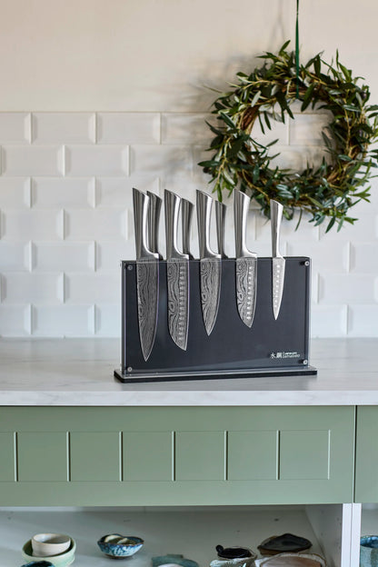  Damashiro® Nami Knivblok - 9 Dele