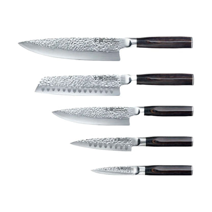  Damashiro® Emperor Hisa Knivblok - 6 Dele
