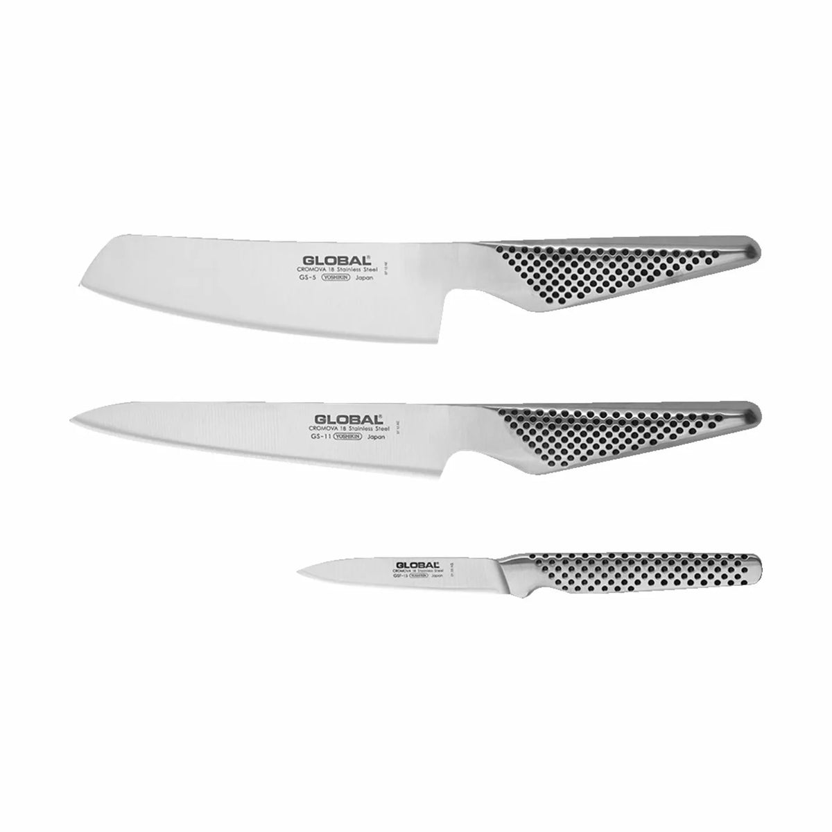 Global Classic G-51115 Knivsæt - 3 Dele