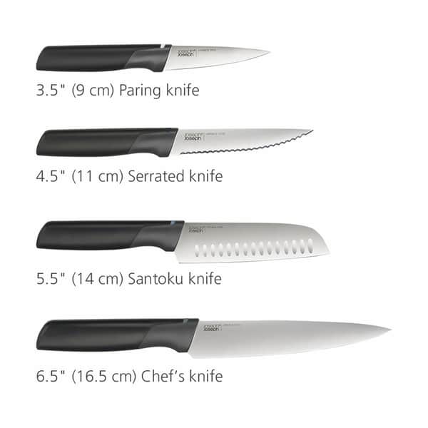 Joseph Joseph Folio Plus Kniv-/ Skærebrætsæt