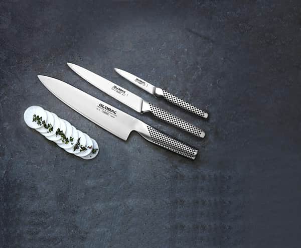 Global Classic G-551524 Knivsæt - 3 Dele