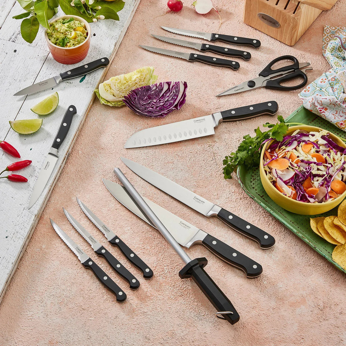 Sabre™ Knivblok - 9 Dele