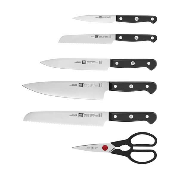 Zwilling Gourmet Knivsæt I Blok - 7 Dele