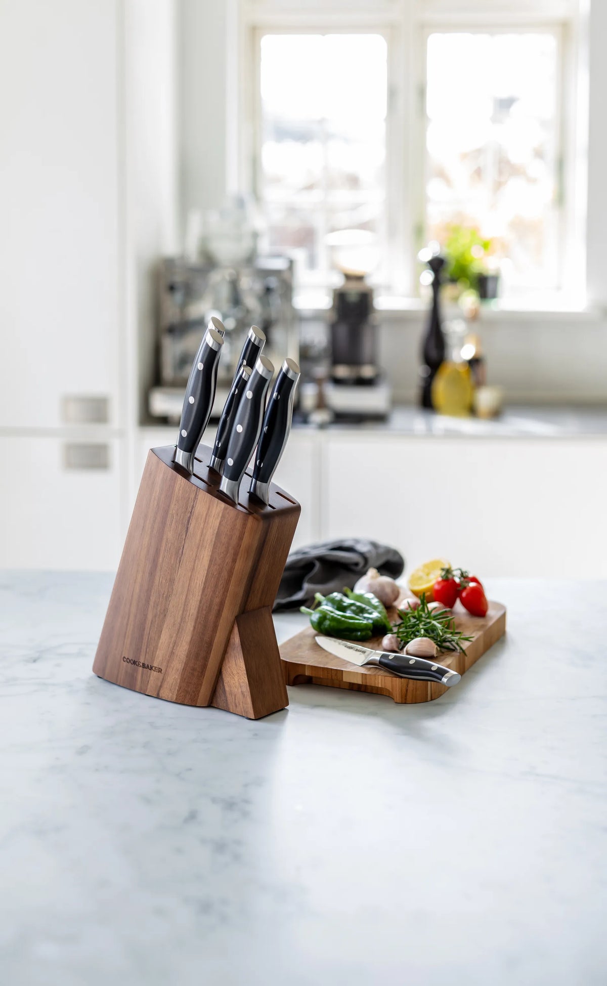  Knivblok Med 7 Knive